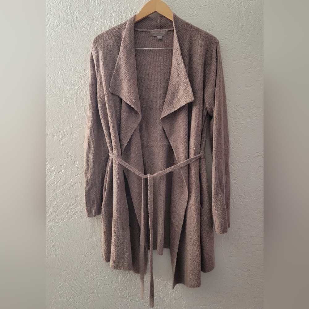 Barefoot Dreams CCL Waist Tie Cardi Size Large